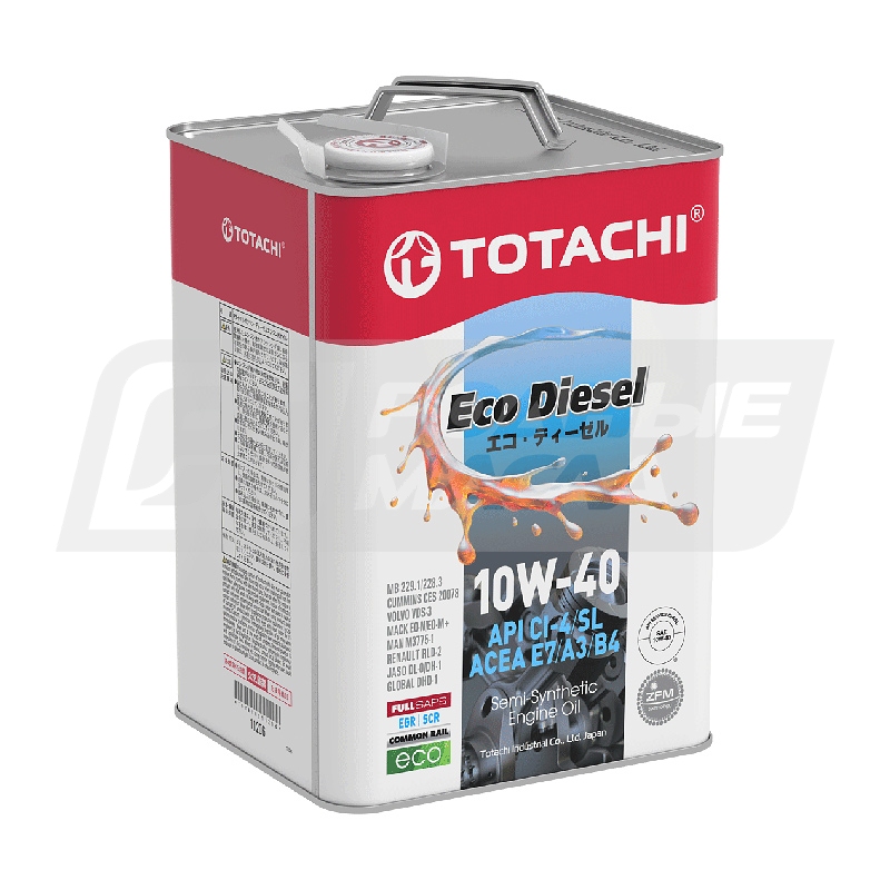 TOTACHI Eco Diesel Semi-Synthetic 10W40, 6л 11206